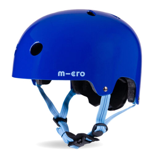Micro Scooters Glossy Helmet | Medium 55-58cm – Blue