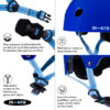 Micro Scooters Glossy Helmet | Small 48-54cm – Blue 3