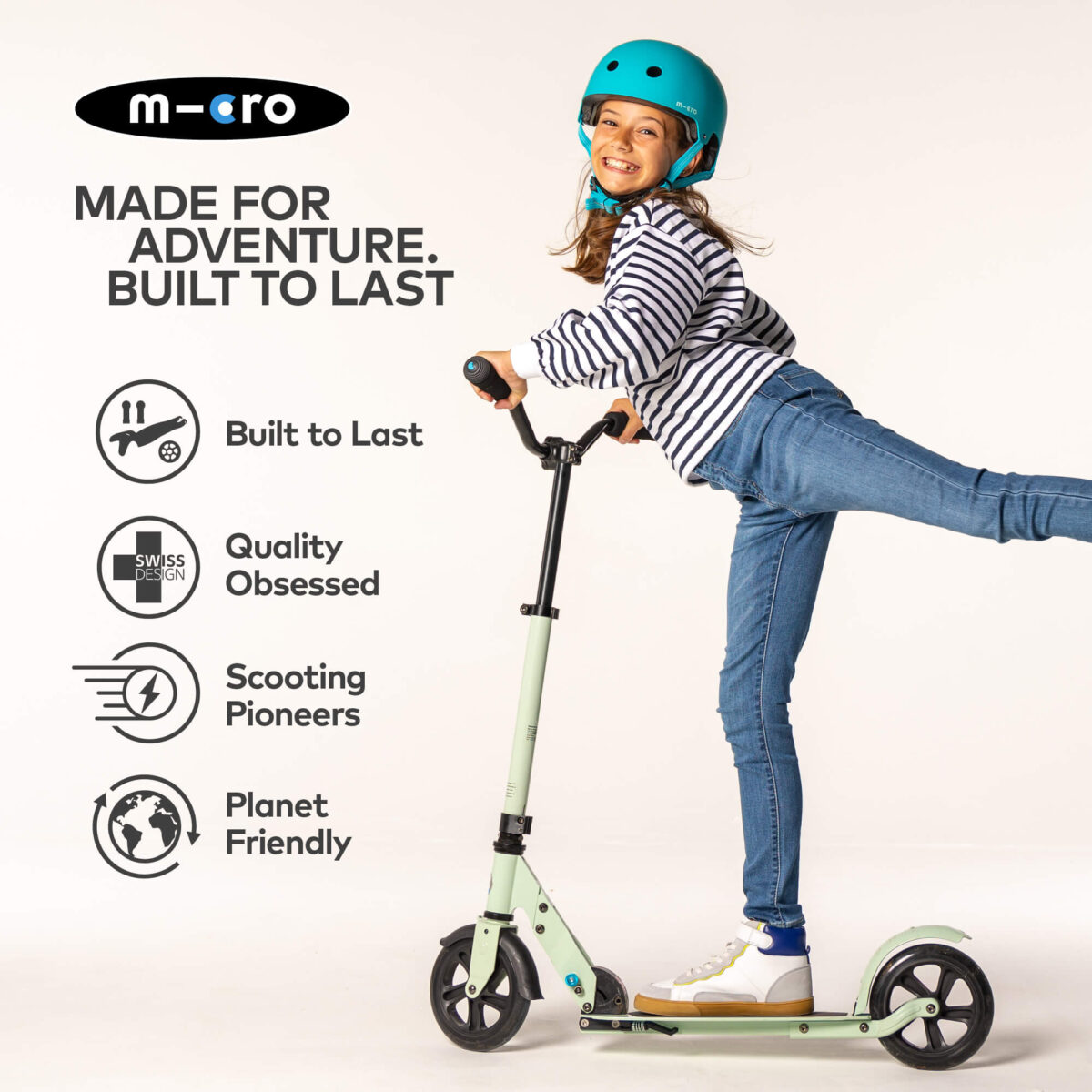 Micro Scooters Matt Helmet | Small 48–54 cm – Aqua 5