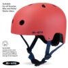 Micro Scooters Matt Helmet | Medium 55-58cm – Red 5