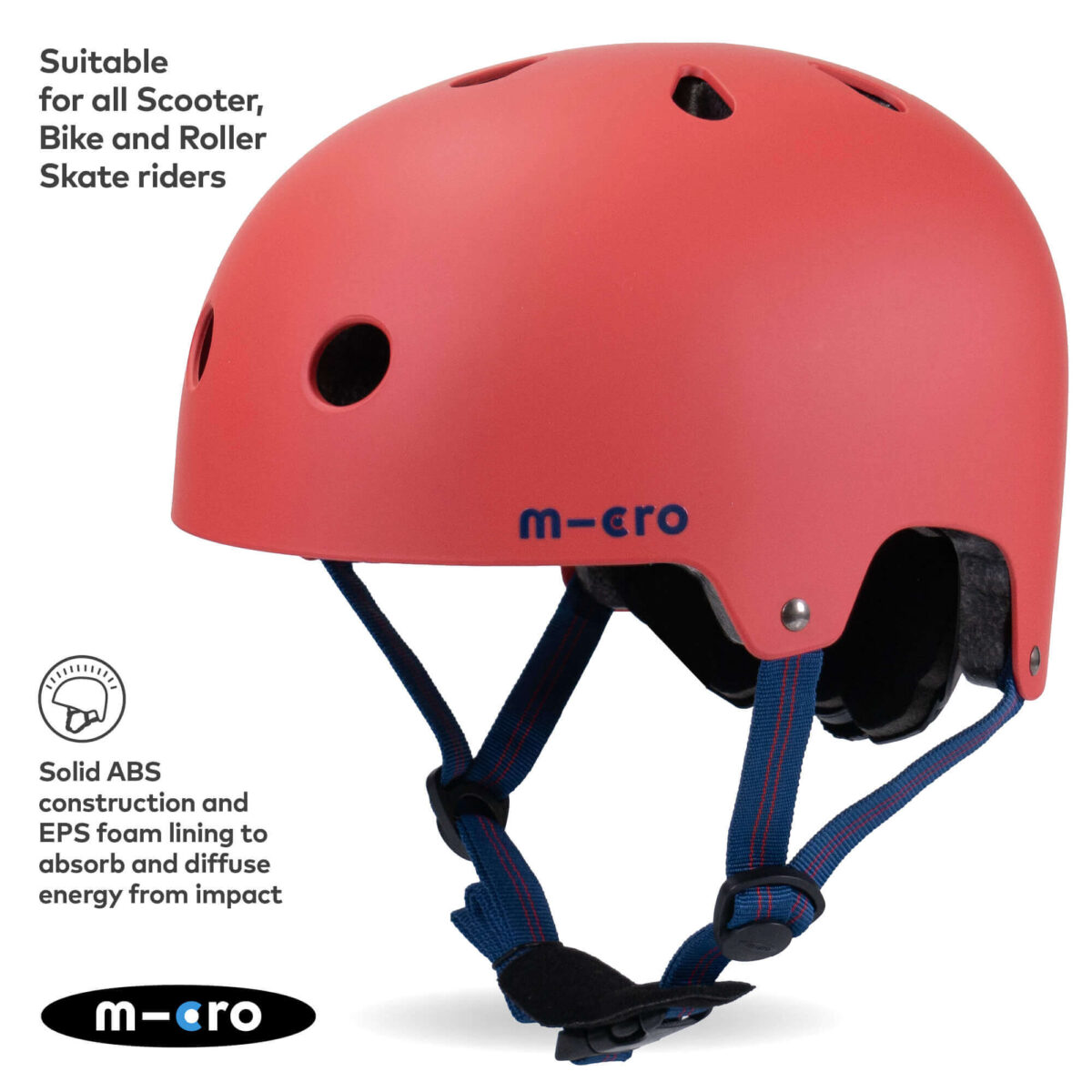 Micro Scooters Matt Helmet | Medium 55-58cm – Red 5