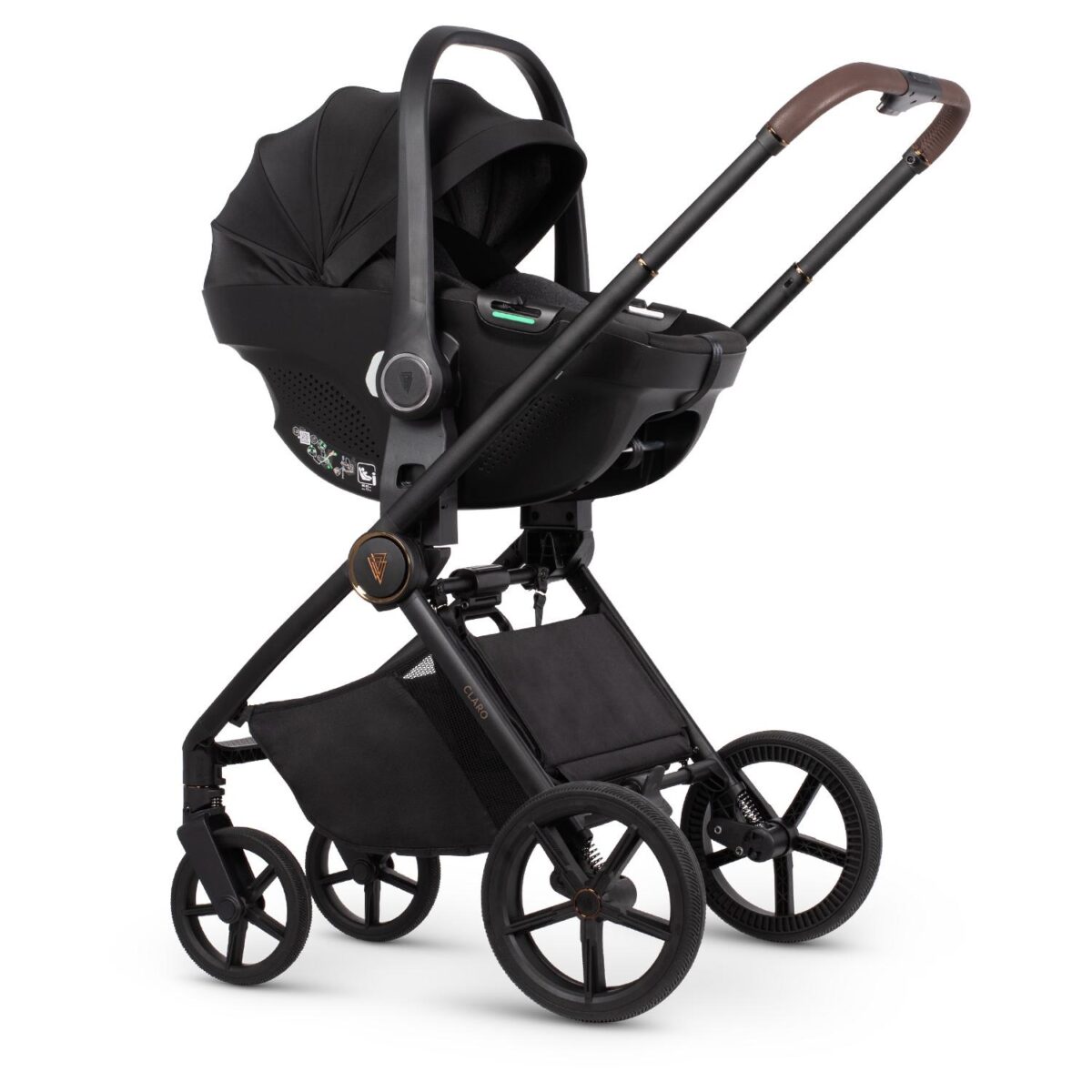 Venicci Claro Travel System with Tiago Car Seat – Almond 12