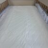 BreathableBaby 3‑in‑1 Fitted Mattress Protector – White (140 × 70 cm) 3