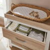CuddleCo Ada Dresser Changer in white & ash 3