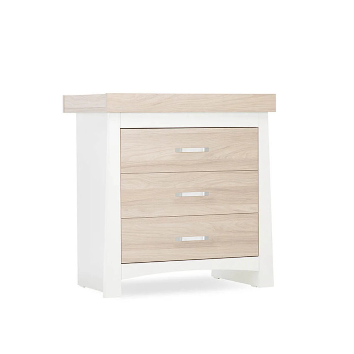 CuddleCo Ada Dresser Changer in white & ash