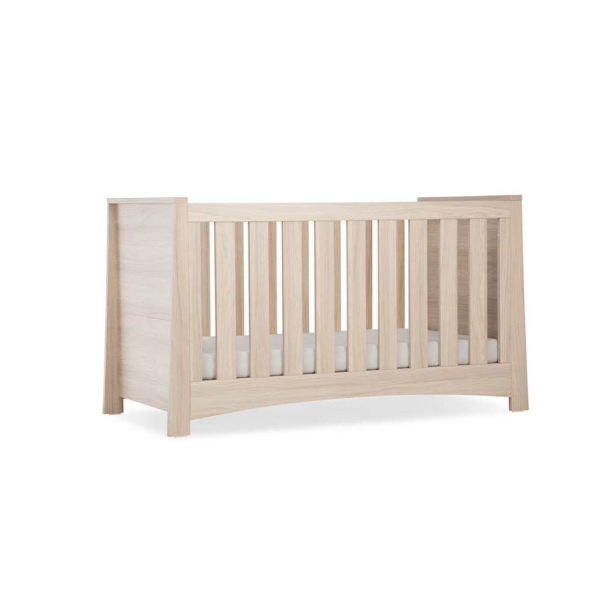 CuddleCo Isla 2 Piece Nursery Furniture Set – Ash | Cot Bed & Dresser 7