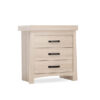 CuddleCo Isla 2 Piece Nursery Furniture Set – Ash | Cot Bed & Dresser 3