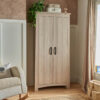 CuddleCo Isla 3 Piece Nursery Furniture Set – Ash | Cot Bed, Dresser, Wardrobe 8