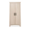 CuddleCo Isla 3 Piece Nursery Furniture Set – Ash | Cot Bed, Dresser, Wardrobe 4