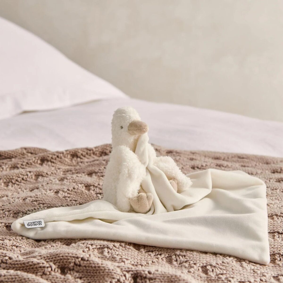 Mamas and Papas Duckling Comforter | Soft Newborn Comfort Blanket 4