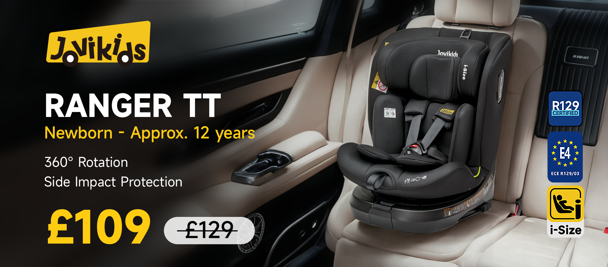 JoviKids Ranger TT Car Seat