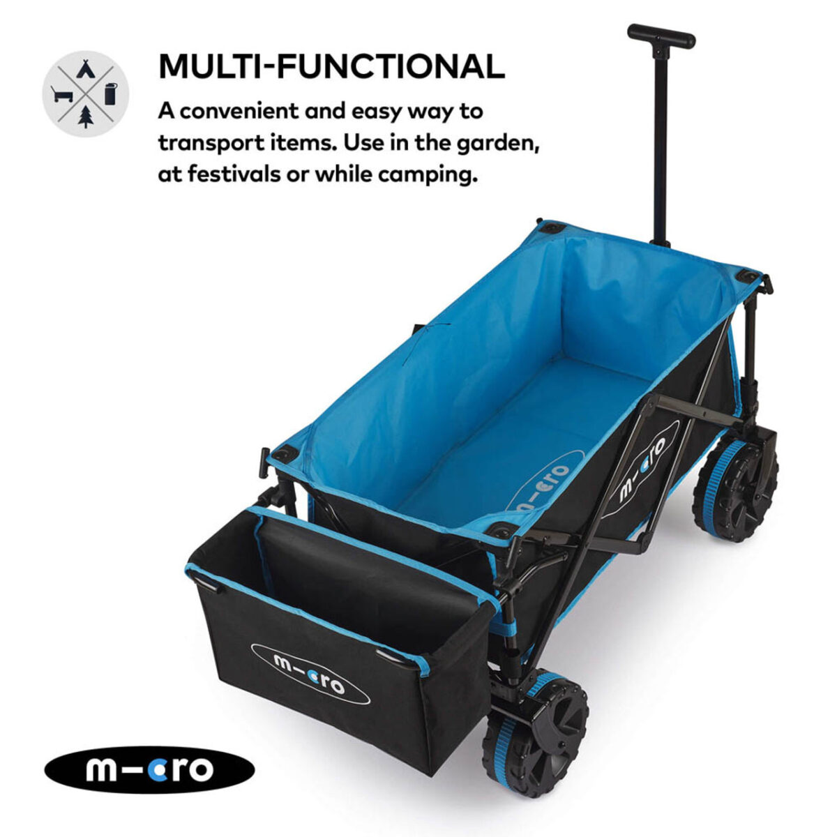 Micro Scooters Wagon Deluxe Pro | Blue 4