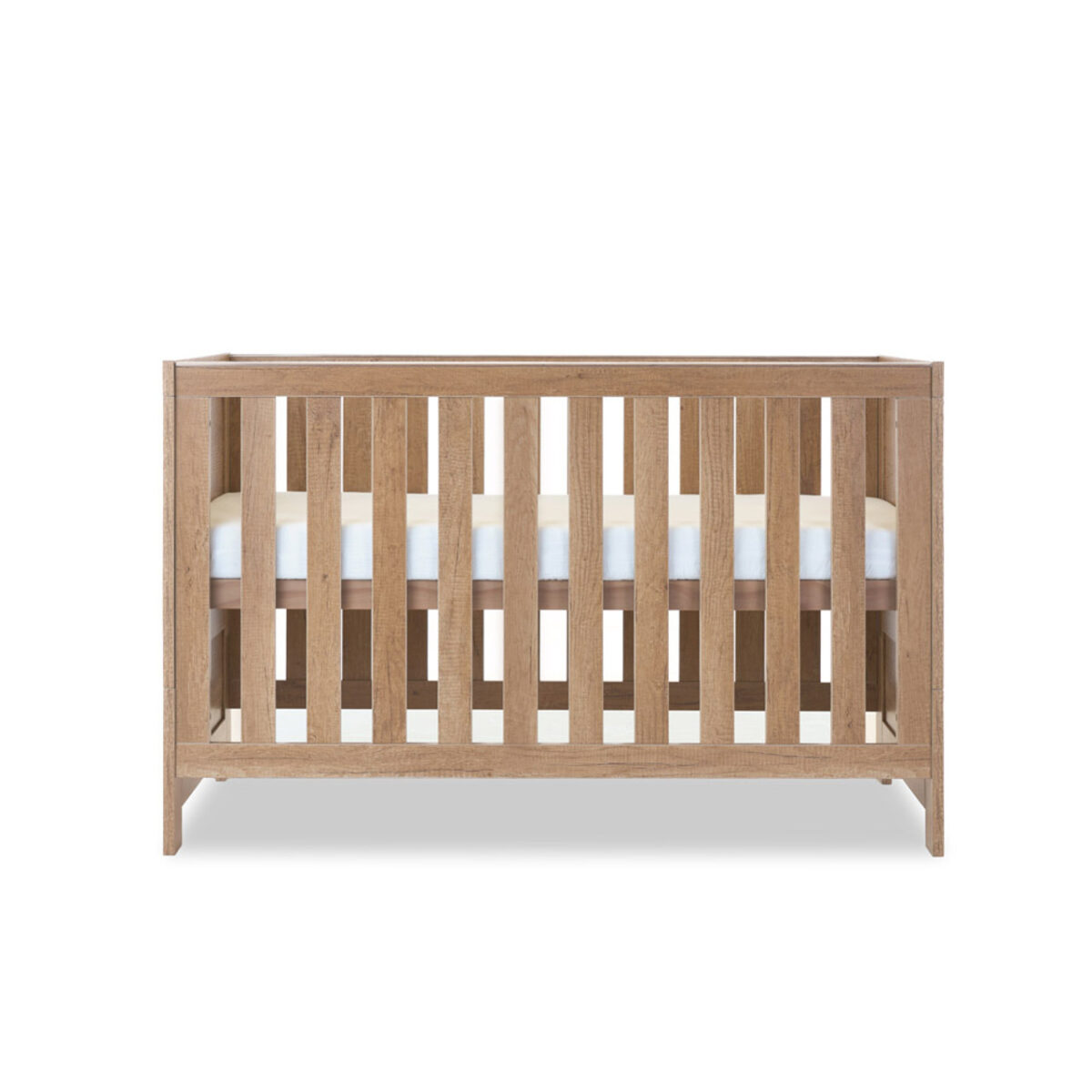 Obaby Nika 2 Piece Nursery Furniture Set – Oak | Cot Bed & Dresser 14