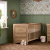 Obaby Nika Cot Bed – Oak | Converts to Toddler Bed 6