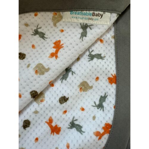 BreathableBaby Traditional Blanket - Enchanted Forest