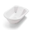 Mamas and Papas Two Stage Baby Bath – White/Grey | Anti-Slip Design