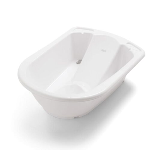 Mamas and Papas Two Stage Baby Bath – White/Grey | Anti-Slip Design