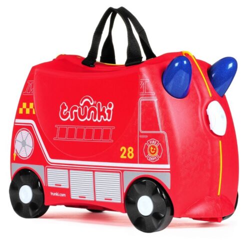 Trunki Frank the Fire Engine Ride‑On Suitcase