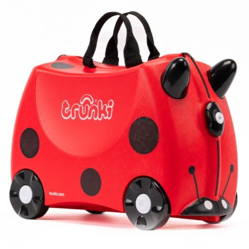 Trunki Harley the Ladybug Ride‑On Suitcase