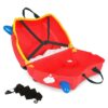 Trunki Frank the Fire Engine Ride‑On Suitcase 10