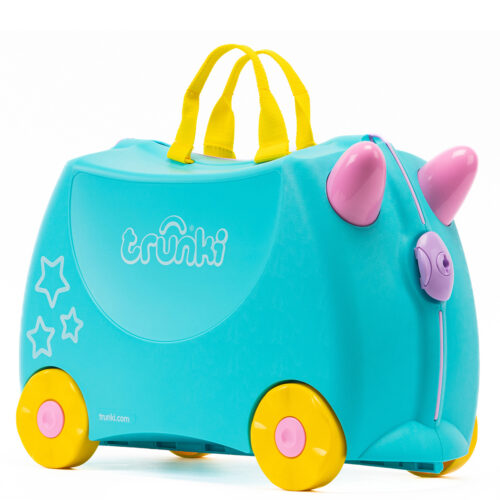Trunki Una the Unicorn Ride‑On Suitcase