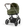 Balios Cot S Lux Carrycot Moss Green 3
