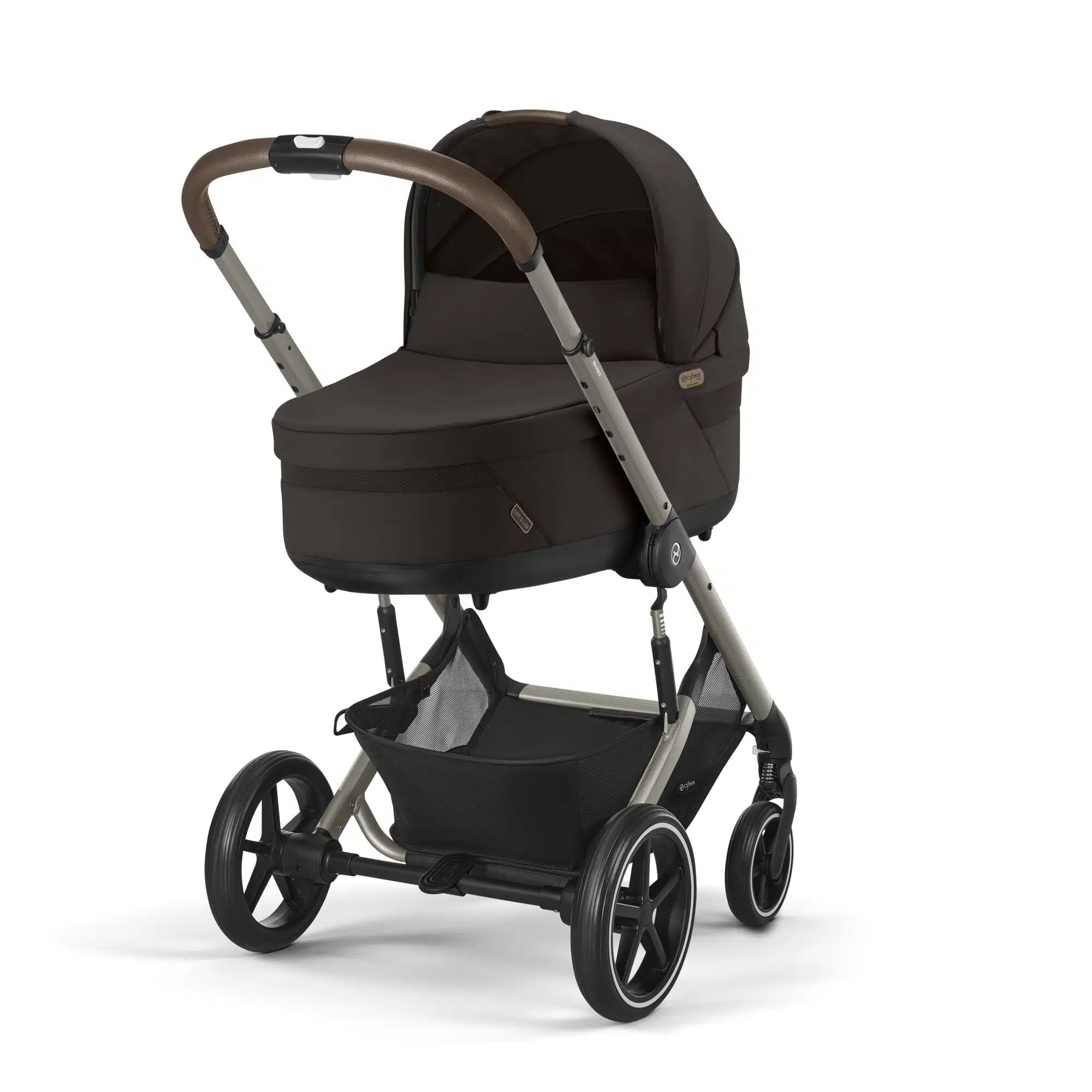 Balios Cot S Lux Carrycot Chocolate brown 2