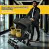 Jovikids Ezra Twin Double Stroller - Shadow Black 4