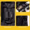 Jovikids Ezra Twin Double Stroller - Shadow Black 12
