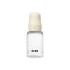 BIBS Slow Flow 2 Pack 150ml Round Latex Baby Bottle Set - Ivory 3