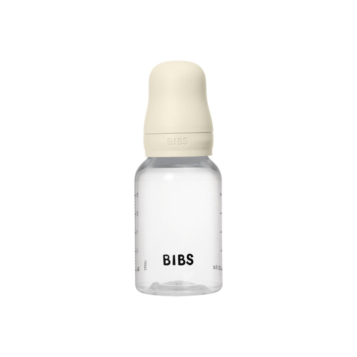BIBS Slow Flow 2 Pack 150ml Round Latex Baby Bottle Set - Ivory 3
