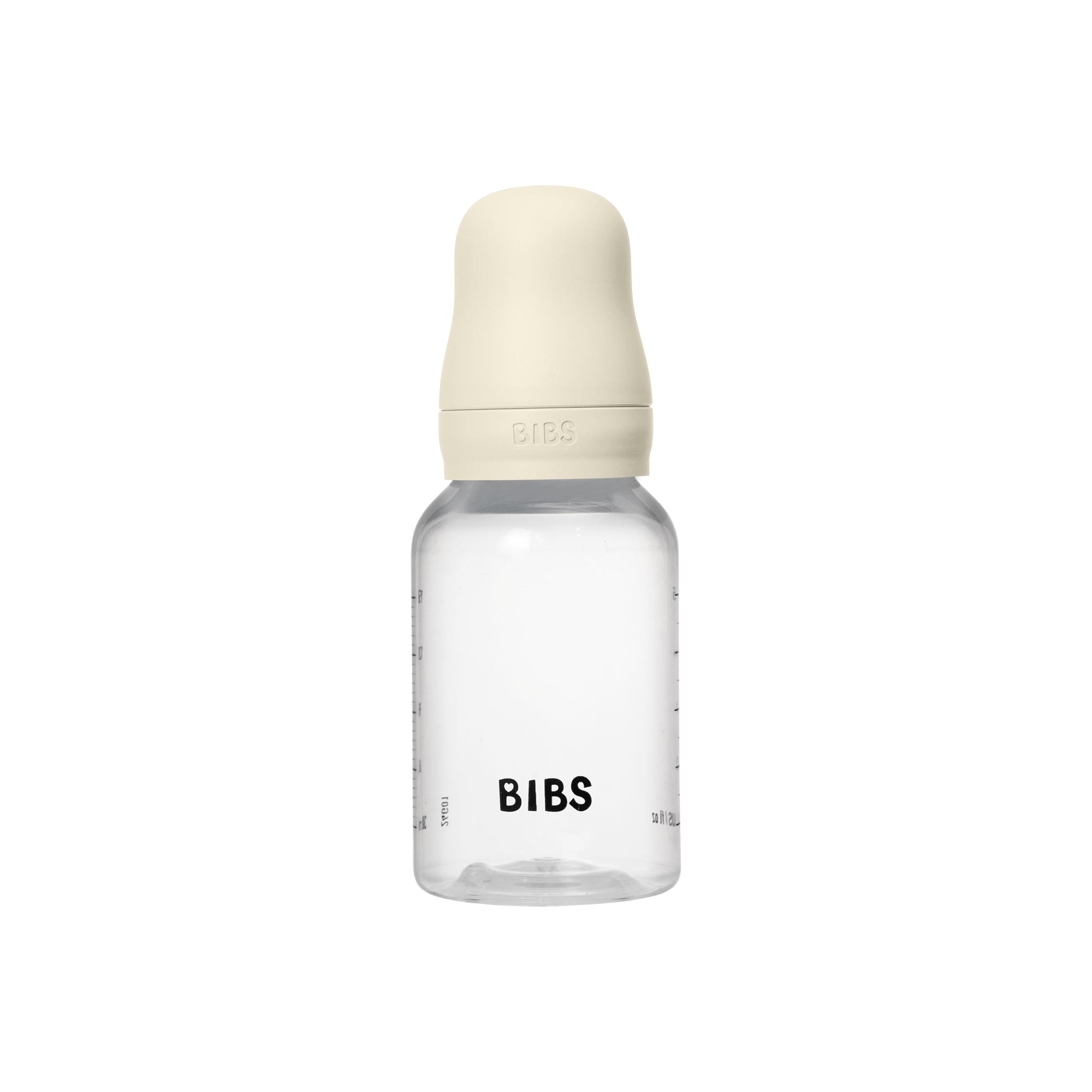 BIBS Slow Flow 150ml Latex Baby Bottle - Ivory 4