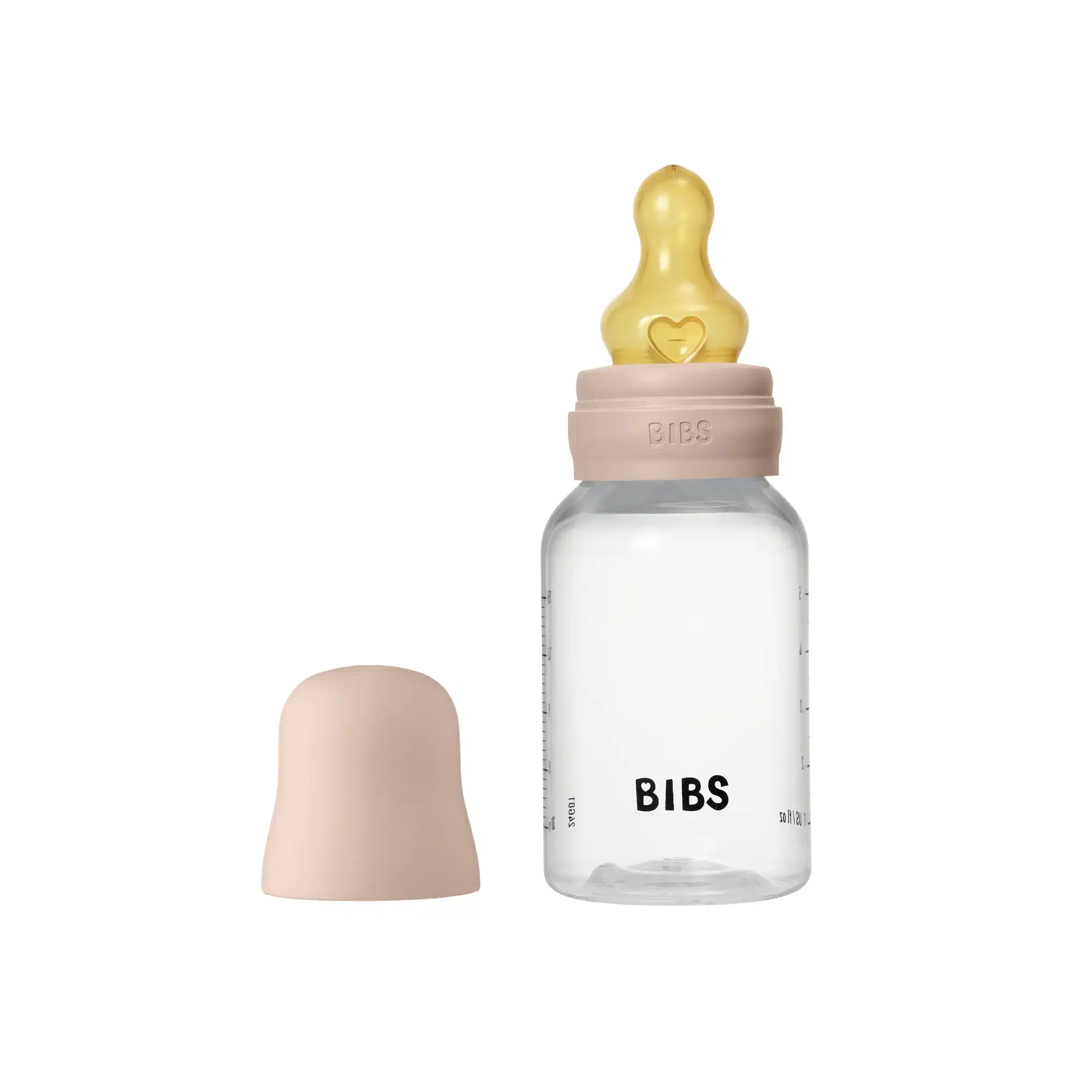 BIBS Slow Flow 150ml Latex Baby Bottle - Blush 5