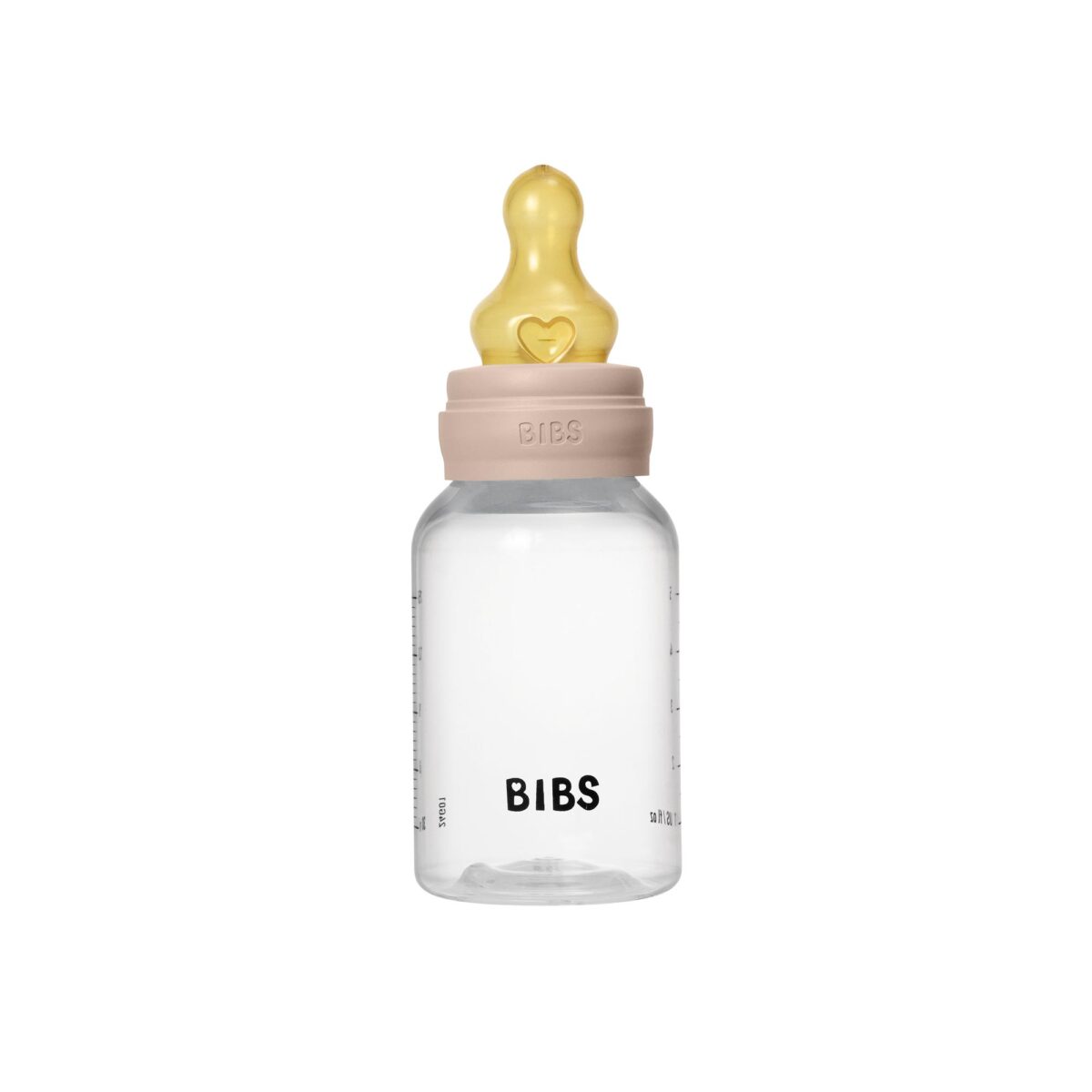 BIBS Slow Flow 150ml Latex Baby Bottle - Blush 2