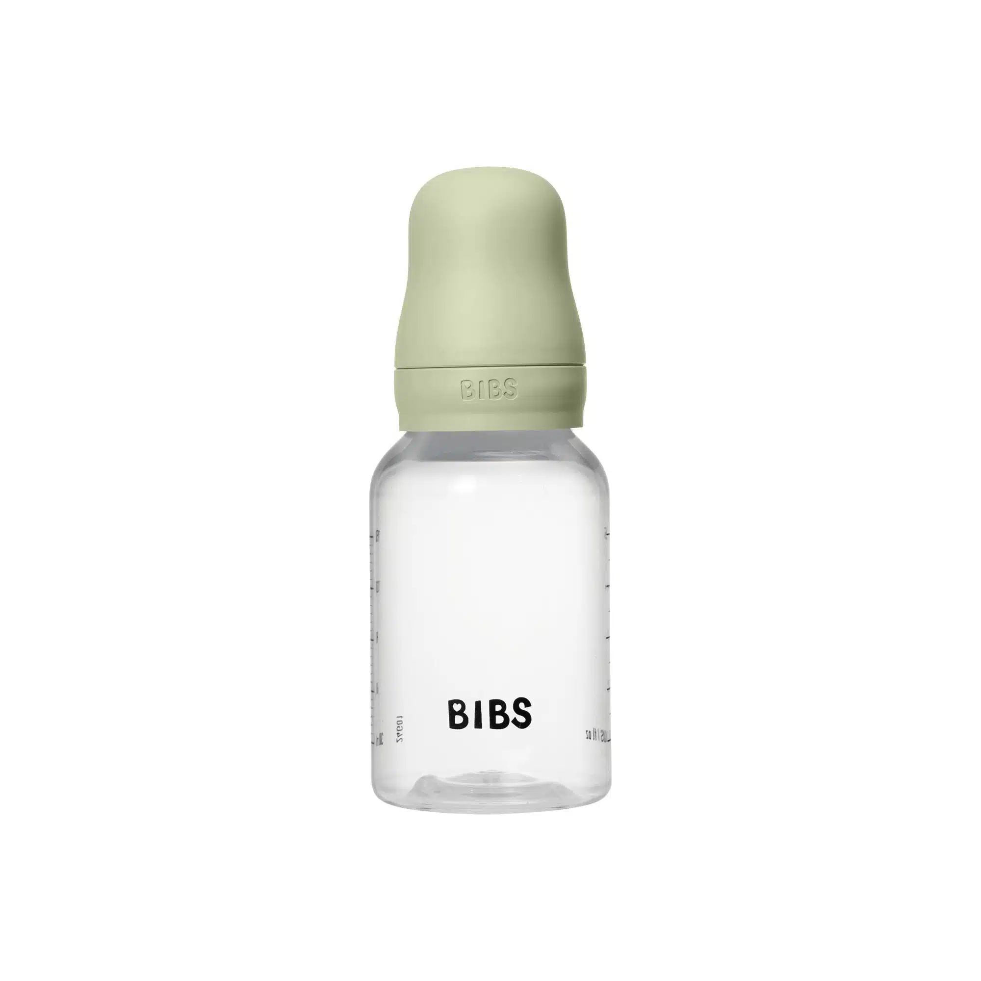 BIBS Slow Flow 150ml Round Latex Baby Bottle - Sage 3