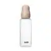 BIBS Medium Flow 270ml Latex Baby Bottle - Blush 4
