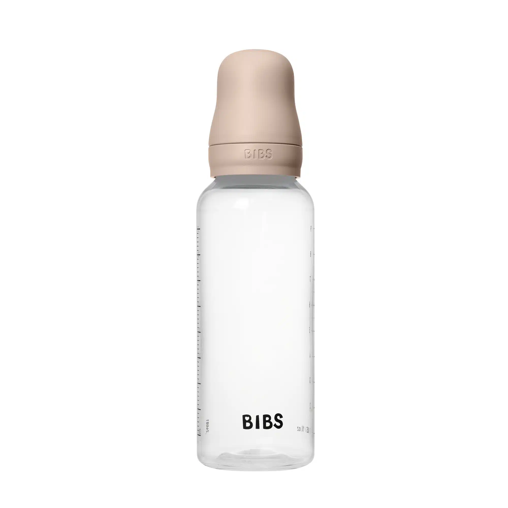 BIBS Medium Flow 270ml Latex Baby Bottle - Blush 4