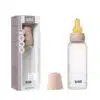 BIBS Medium Flow 270ml Latex Baby Bottle - Blush 1