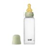 BIBS Medium Flow 270ml Round Latex Baby Bottle - Sage 4