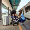 Bababing Auto Fold Compact Stroller – Black 4