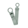 BIBS Pacifier Clip Loop Sage | Dummy Holder for Babies