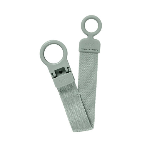 BIBS Pacifier Clip Loop Sage | Dummy Holder for Babies