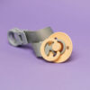 BIBS Pacifier Clip Loop Sage | Dummy Holder for Babies 4