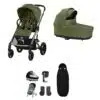 Cybex Balios S Lux 8 Piece Bundle Moss Green 1