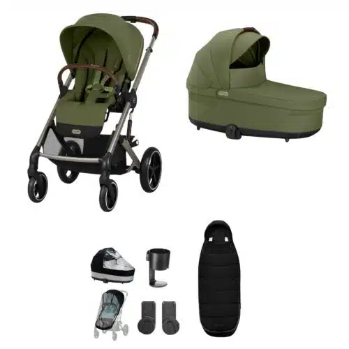 Cybex Balios S Lux 8 Piece Bundle Moss Green 1