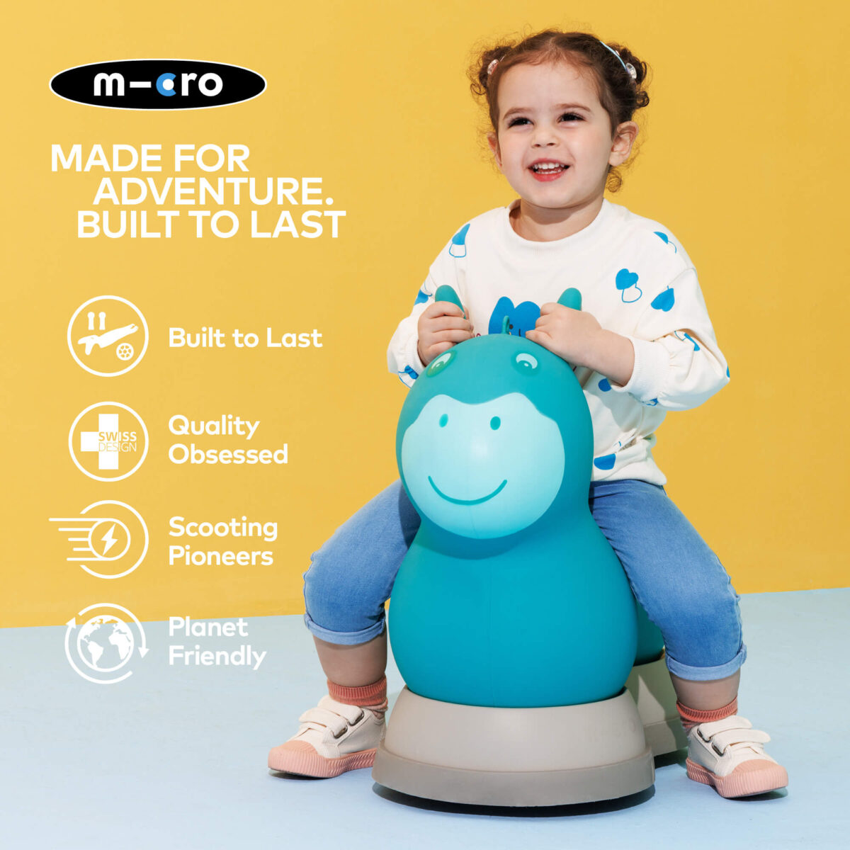 Micro Scooters Air Hopper Ride-On – Aqua 5