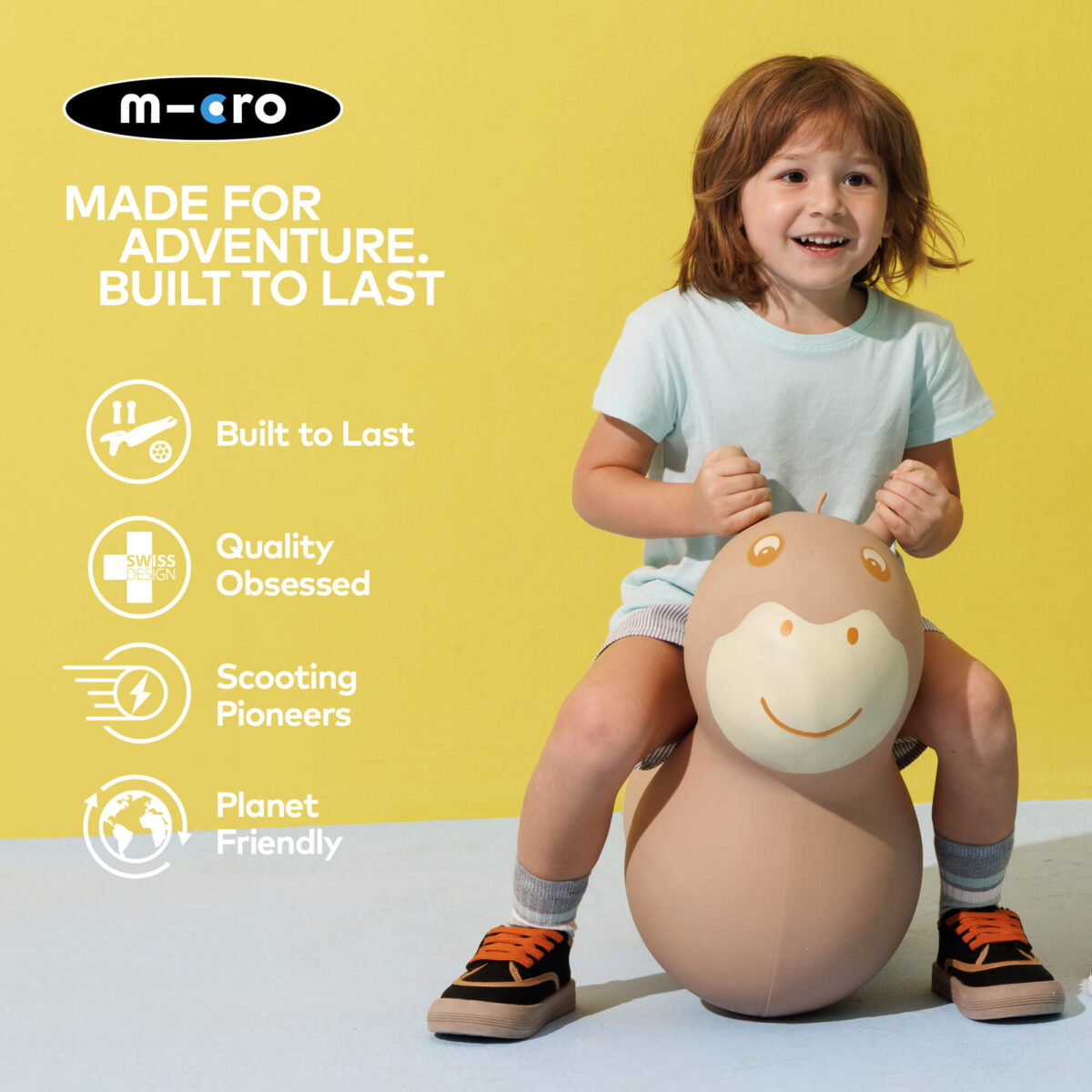 Micro Scooters Air Hopper Ride-On – Mocha 2