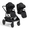 Joie Versiti Double Pushchair including 2 Seat Units – Eclipse