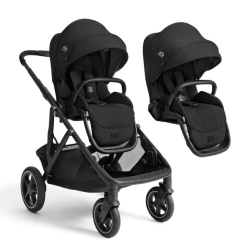Joie Versiti Double Pushchair including 2 Seat Units – Eclipse