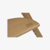 BabaBing Una Highchair - White & Grey Wood 2